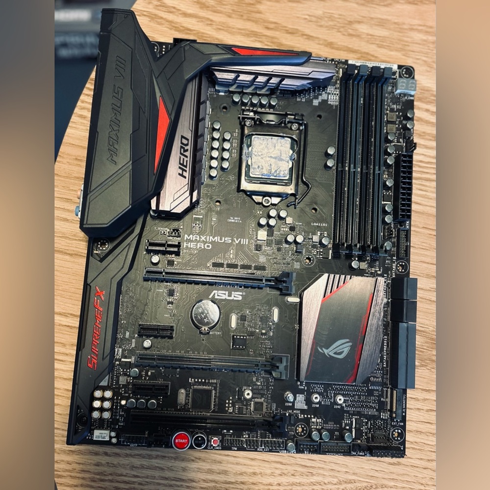 Maximus VII Hero Motherboard with i7 6700k CPU
